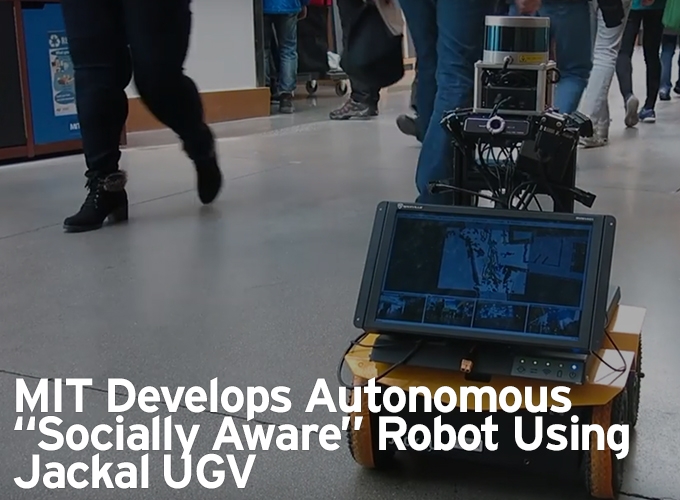 MIT Develops Autonomous “Socially Aware” Robot Using Jackal UGV