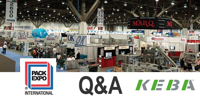 Talking PACK EXPO with KEBA Corp.