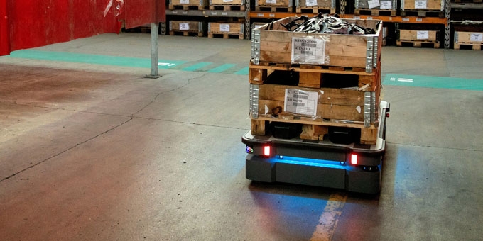 MiR500 Mobile Cobots Make Traffic Safer in Kverneland’s Factory