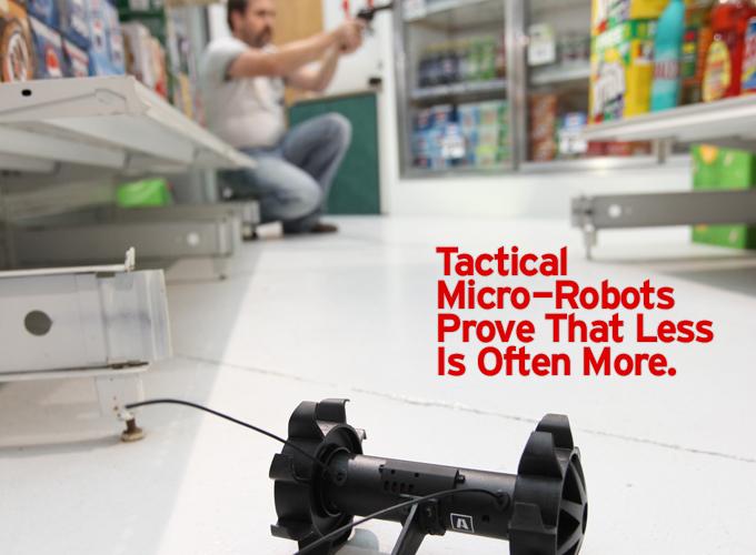 Tactical Micro-Robots Prove That Less Is Often More