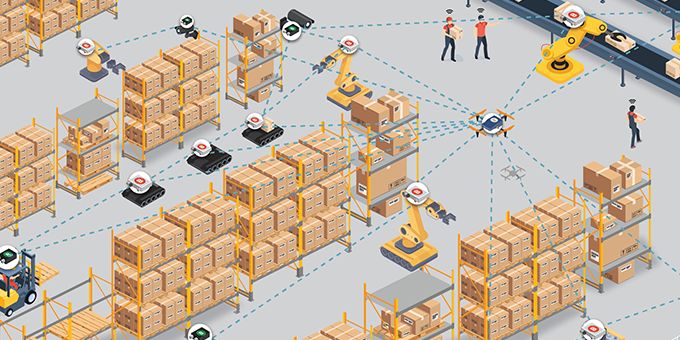 Robotics of Tomorrow: The Right Network for Warehouse Peak Efficiency