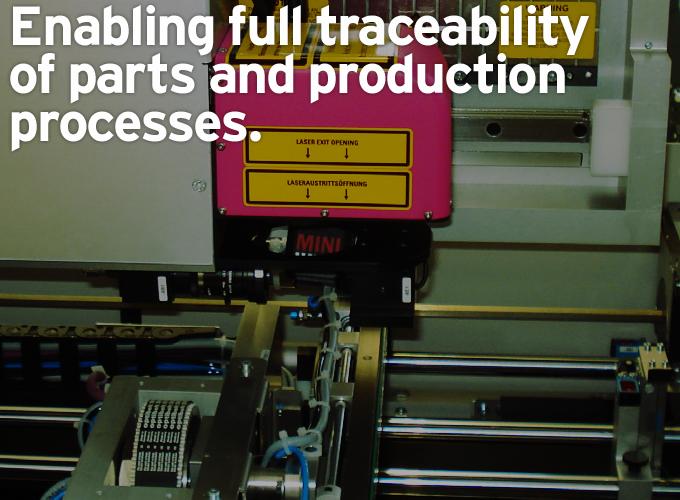 Enabling Full Traceability of Parts and Production Processes