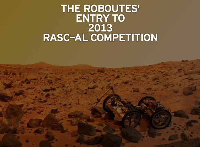 The RoboUtes' Entry to 2013 RASC-AL Competition