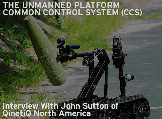 The Unmanned Platform Common Control System (CCS)