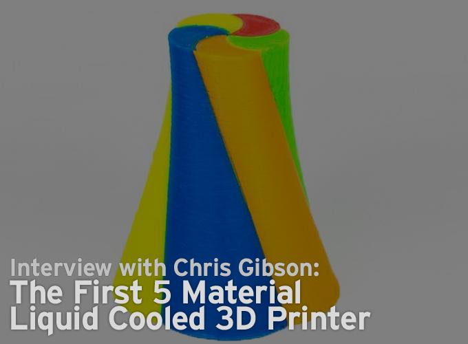 The First 5 Material Liquid Cooled 3D Printer