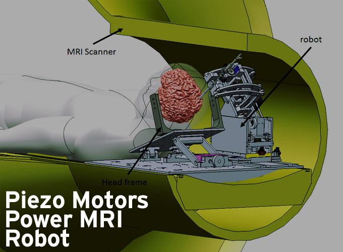 Piezo Motors Power MRI Robot