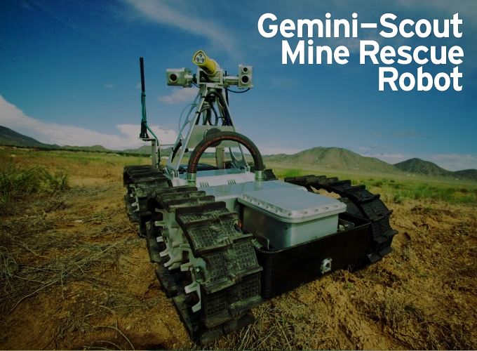 Gemini-Scout Mine Rescue Robot