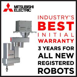 Mitsubishi Electric Automation, Inc. - BEST INITIAL WARRANTY – 3 YEARS FOR ALL NEW REGISTERED ROBOTS