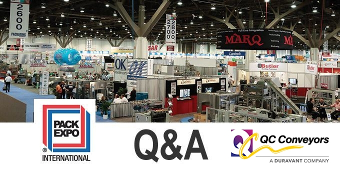 Talking PACK EXPO with QC Conveyors