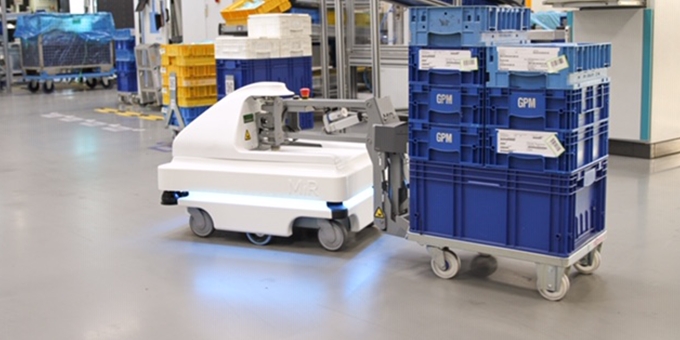NIDEC GPM Strengthens Innovative Capacity Thanks to Mobile Robots