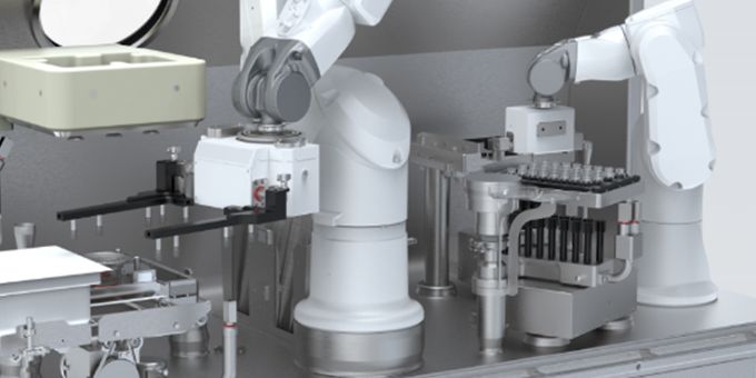 Innovative Gripper Solution for Robot-based Handling in Automated Aseptic Filling Processes for Pharmaceuticals