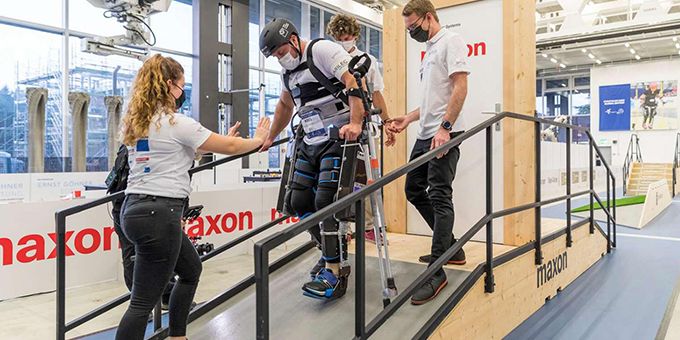 Cybathlon: A Success for the Maxon Teams