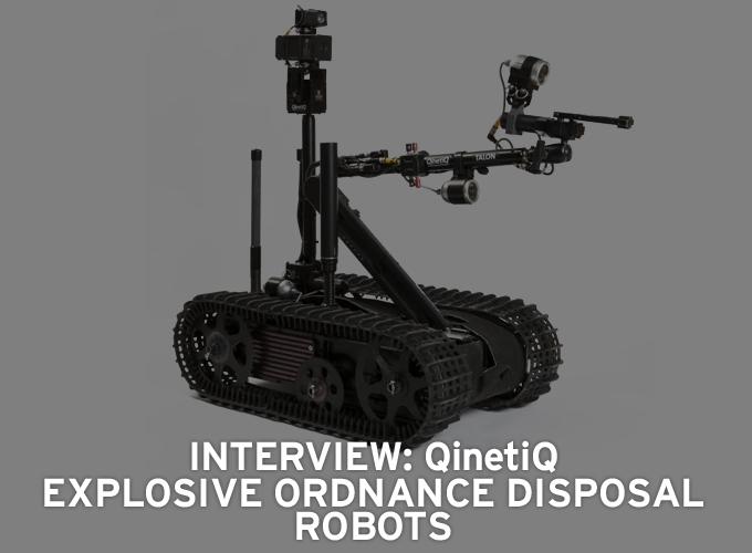QinetiQ Explosive Ordnance Disposal Robots