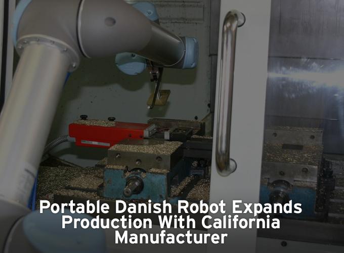 Portable Danish Robot Expands Production With California Manufacturer