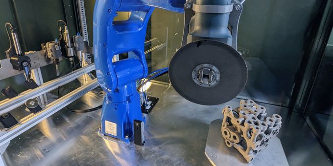 Automated Support Removal & Finishing for Metal AM — Robots vs CNC