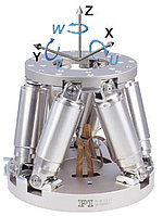 It may seem like hyperbole, but all these issues can be avoided by utilizing principles of parallel kinematics. Instead of a tall stack of all the necessary axes with the workpiece perched on top, such systems support a single workpiece in parallel by a tripod or hexapod structure, forming a much stiffer yet lighter-weight structure than is possible by stacking. The best examples of the breed utilize non- or minimally-moving internal cables with conveniently integrated cabling to the controller. User tuning requirements can be eliminated while providing precision and accuracy that can surpass the performance of some of the best available single-axis stages.