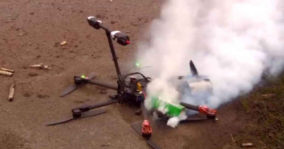 Image result for drone crashes