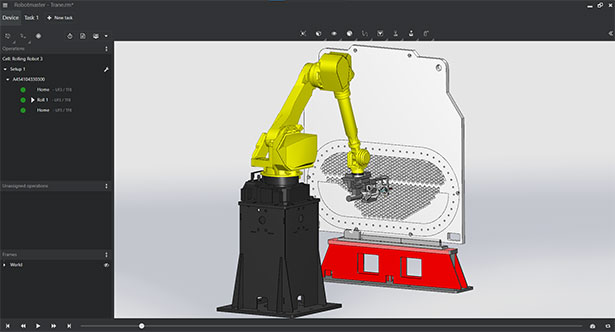 Robotmaster programming and simulation software